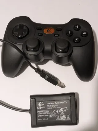Gamepad Logitech Cordless RumblePad 2