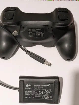 Gamepad Logitech Cordless RumblePad 2
