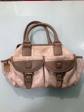 Bolso Tous Beige y Marrón