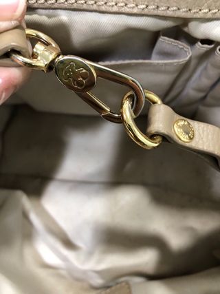 Bolso Tous Beige y Marrón