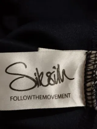 Sudadera SikSilk Hombre Azul y Blanco