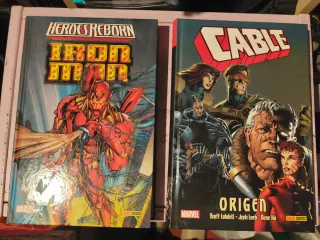 HÉROES REBORN IRON MAN CABLE ORIGEN