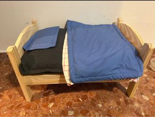 Cunita madera perros pequeños