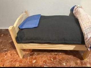 Cunita madera perros pequeños