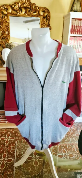 Chaqueta deportiva cremallera hombre