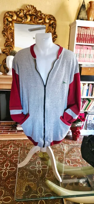 Chaqueta deportiva cremallera hombre