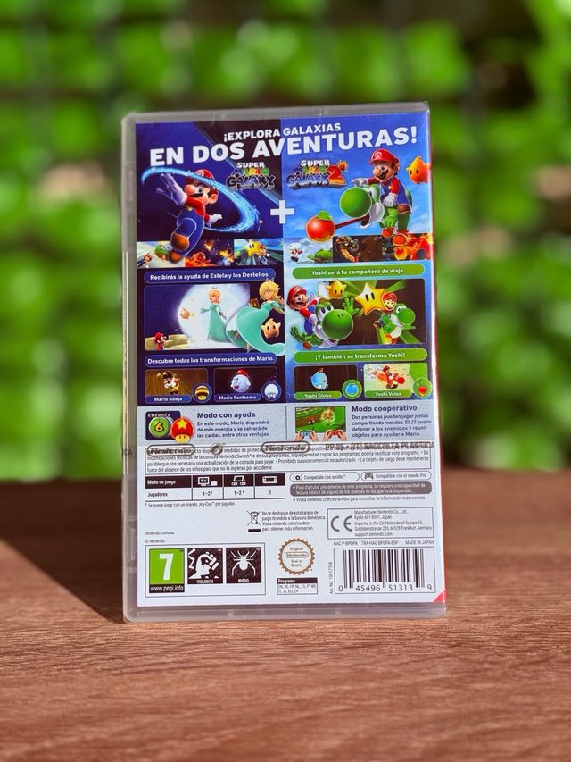 (PRECINTADO) Super Mario Galaxy + Galaxy 2 NSW