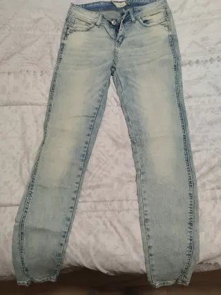 Pantalón vaquero largo azul