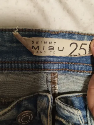 Pantalón vaquero largo azul