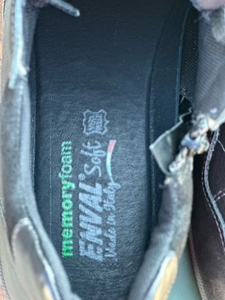 Enval Soft Scarpe Uomo Zip e Laccio Nere