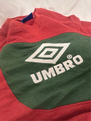 Sudadera Umbro Roja y Verde