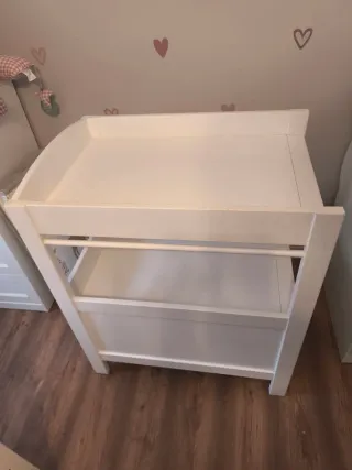 Cambiador bebé Maisons du Monde blanco
