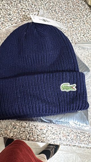 Berretto invernale Lacoste blu