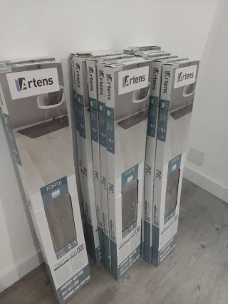 Suelo vinílico imitación madera