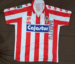 Camiseta Sporting de Gijón Lotto Talla L