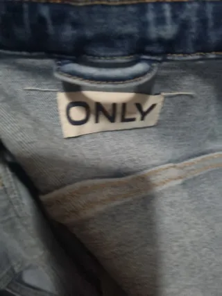 Vestito ONLY lungo in denim con bottoni