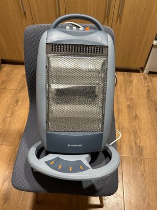 Calefactor halógeno Digiline gris
