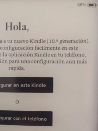 Ebook Kindle 10ª Gen. Negro y Azul