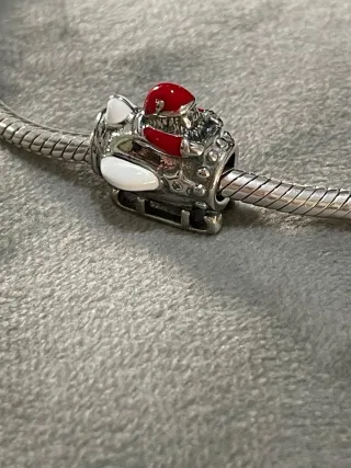 Charm Santa Claus en trineo