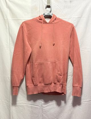 Sudadera rosa con capucha