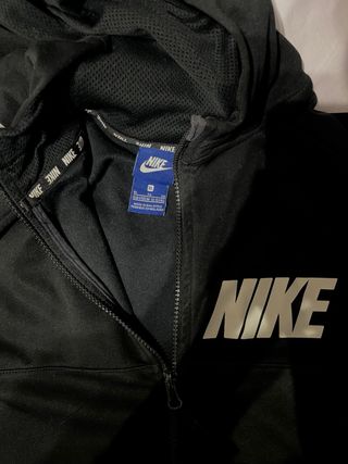 Sudadera Nike Training Full Zip Hoodie Negra/Gris
