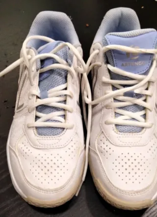 Zapatillas Artengo Blancas y Azules