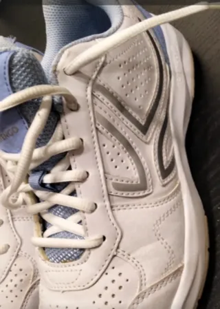 Zapatillas Artengo Blancas y Azules