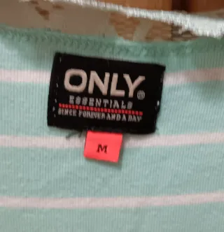 Camiseta tirantes ONLY rayas M