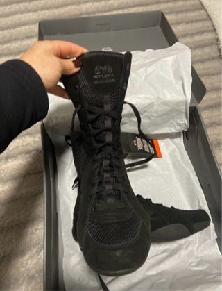 Botas de boxeo Rival Guerrero Negras