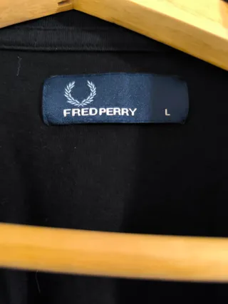 Camiseta Fred Perry Negra