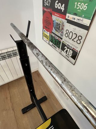 Banco de pesas con polea