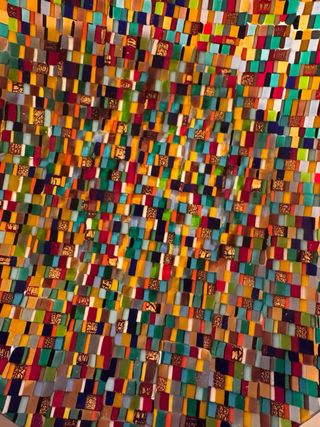 Plato Murano Mosaico VeVé Firmado Birello