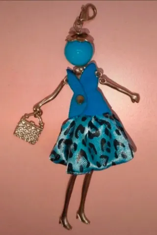 Ciondolo Le Carose Donna Blu Argento