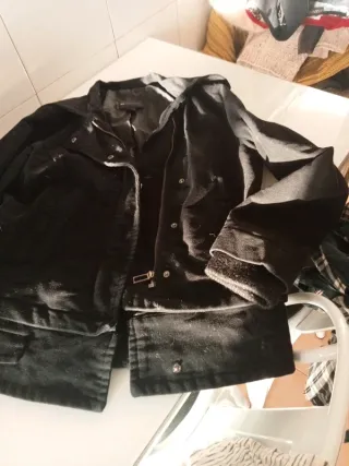 Cazadora bomber corta Mango Talla M