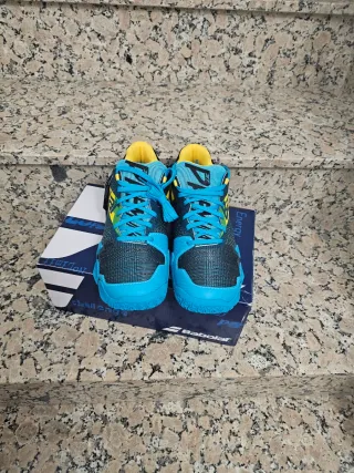 Zapatillas Babolat Jet Premura Azul/Amarillo