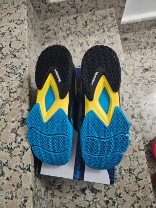 Zapatillas Babolat Jet Premura Azul/Amarillo