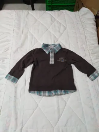 Camisa Polo Bebé 12 Meses