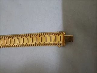 Pulsera vintage dorada