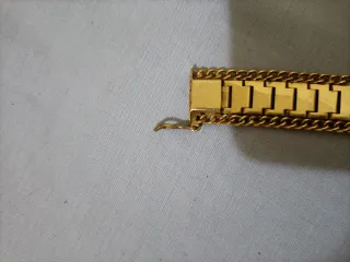 Pulsera vintage dorada