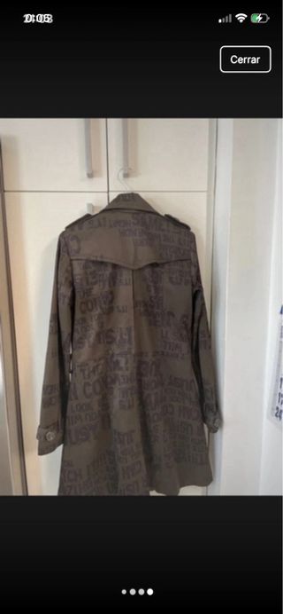 Gabardina Desigual marrón