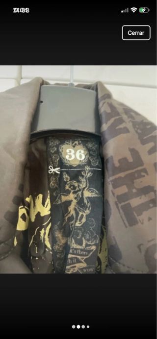 Gabardina Desigual marrón