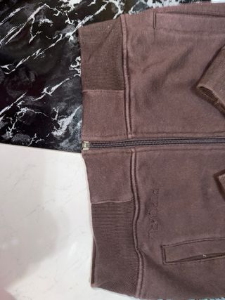 Sudadera Rip Curl Marrón con Cremallera