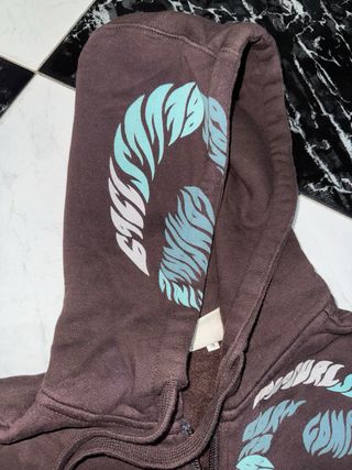 Sudadera Rip Curl Marrón con Cremallera