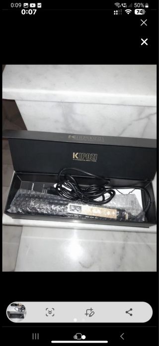 Plancha de pelo KIPOZI negra