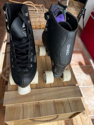 Pattini Oxelo neri taglia 38
