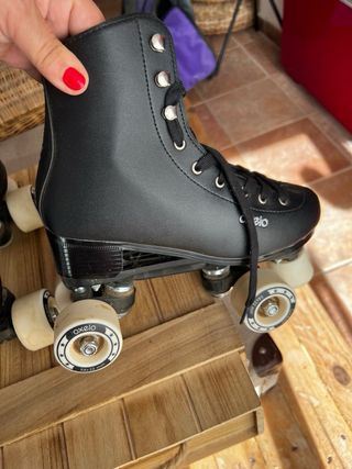 Pattini Oxelo neri taglia 38