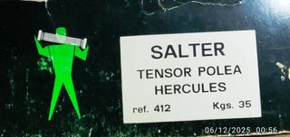 Tensor Polea Salter Fabricado en España