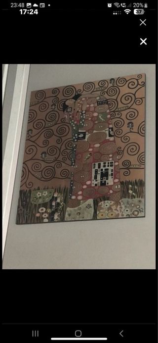 Cuadro El Abrazo de Klimt