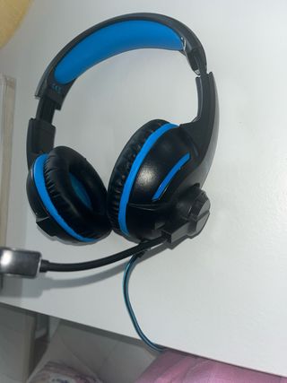 Cuffie Gaming Nere e Blu