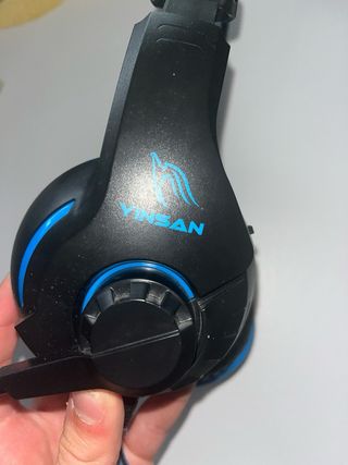 Cuffie Gaming Nere e Blu